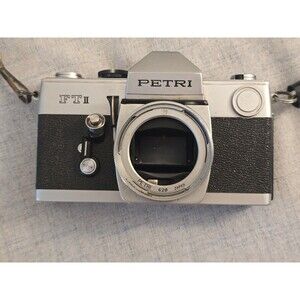 RARE Petri FT II 35mm SLR Camera Body - FULLY FUNCTIONAL - Vintage Bobby Lee...